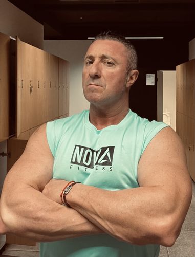 Customer photo review of Athlete Nowa Tank - Sea Water