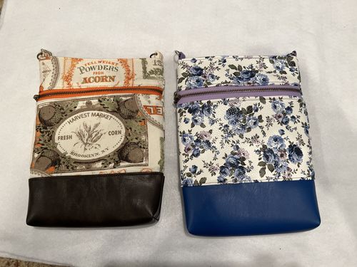 Customer photo review of Wanderlust Phone Bag Pattern
