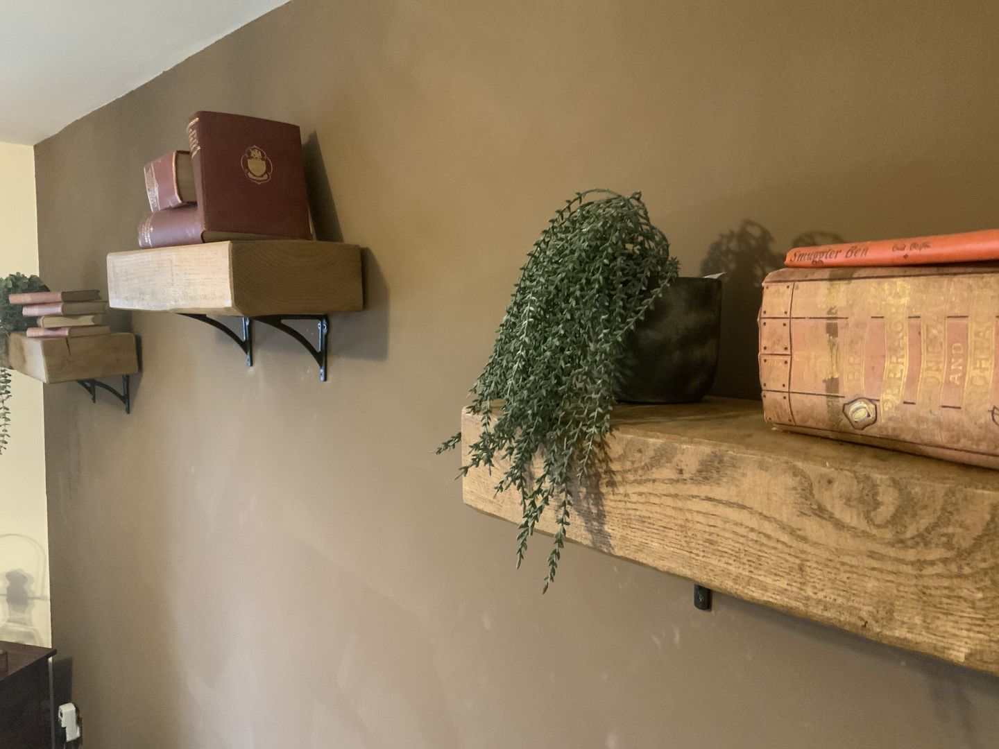 Customer photo review of 6 Inch Ironbridge Cast Iron Shelf Bracket