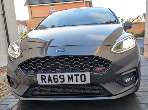 Customer photo review of Fiesta MK8 ST/ST Line "Race" Style Fog Light Armour