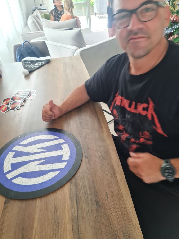 Customer photo review of FC Inter® Logo - Official Wooden Puzzle