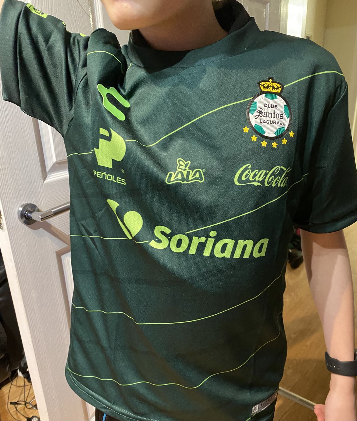 Customer photo review of Kids Secret Football Shirt