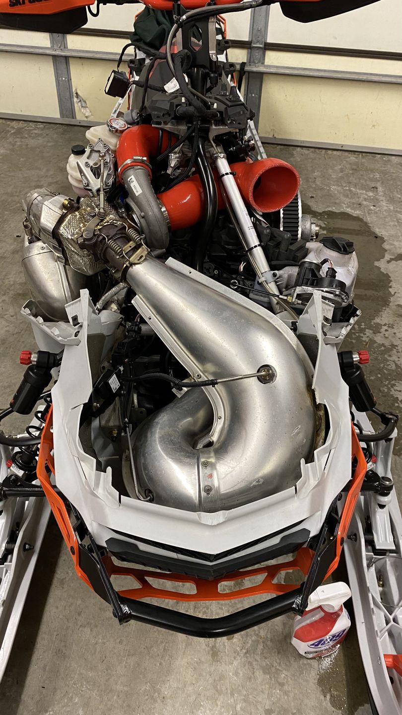 Customer photo review of Ski-Doo 850 Turbo Gen 4 & 5 Silicone Charge & Intake Tube ( 6-Ply Extreme HD )