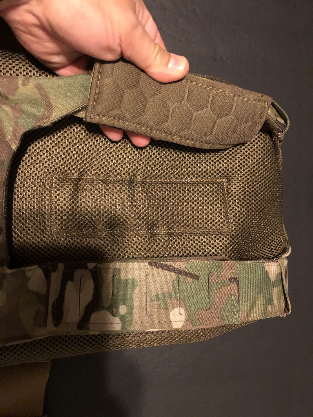 Customer photo review of APTUM™ SHOULDER PAD GRID