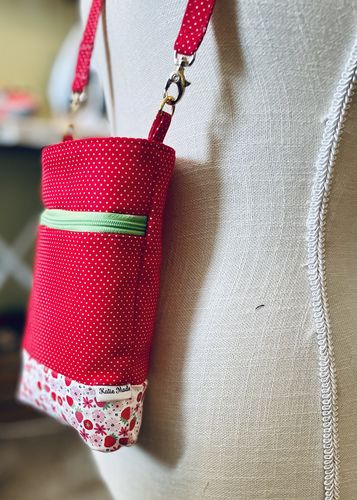 Customer photo review of Wanderlust Phone Bag Pattern