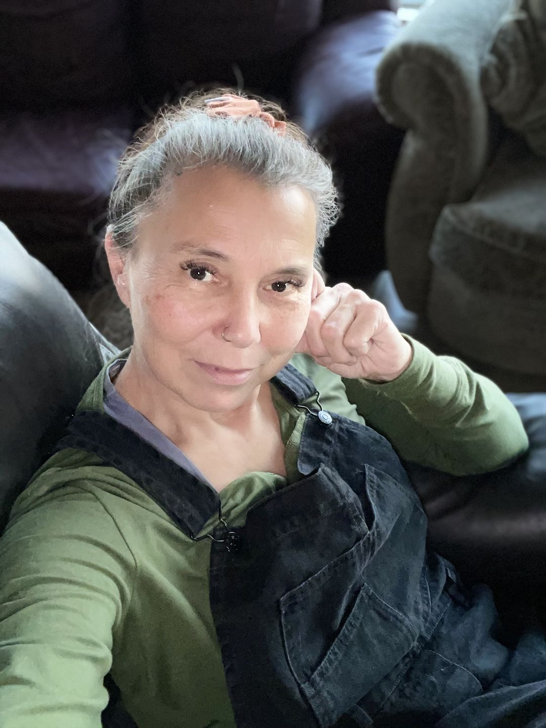 Customer photo review of *Freshly Baked* Long Sleeve Henley