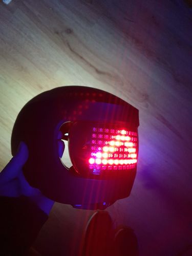 Customer photo review of Lumos Matrix Smart Helmet
