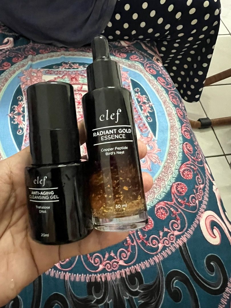Customer photo review of CLEF Radiant Gold Essence (30ml)
