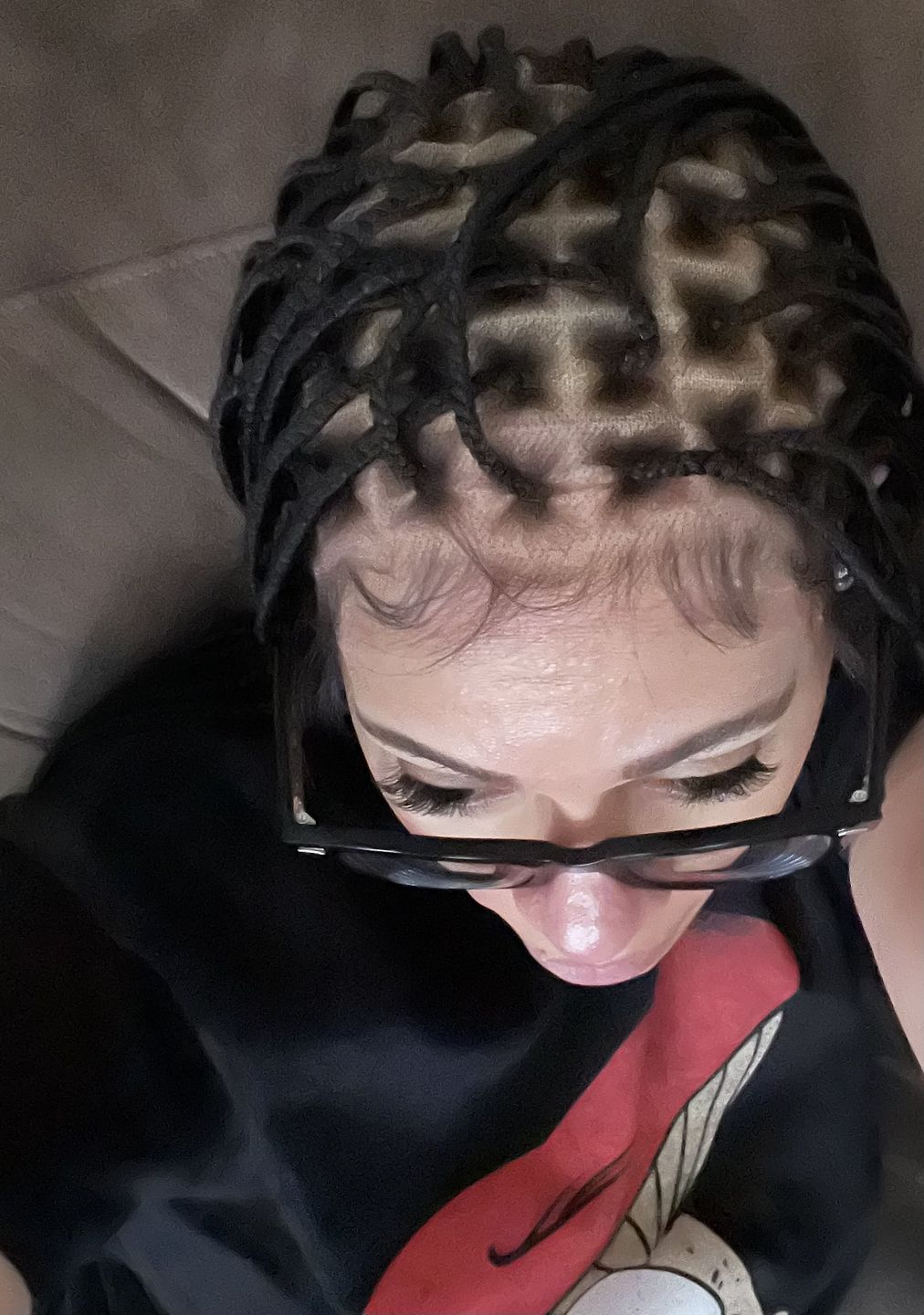 Customer photo review of Shade Knotless Braid Wig (Ready To Ship)
