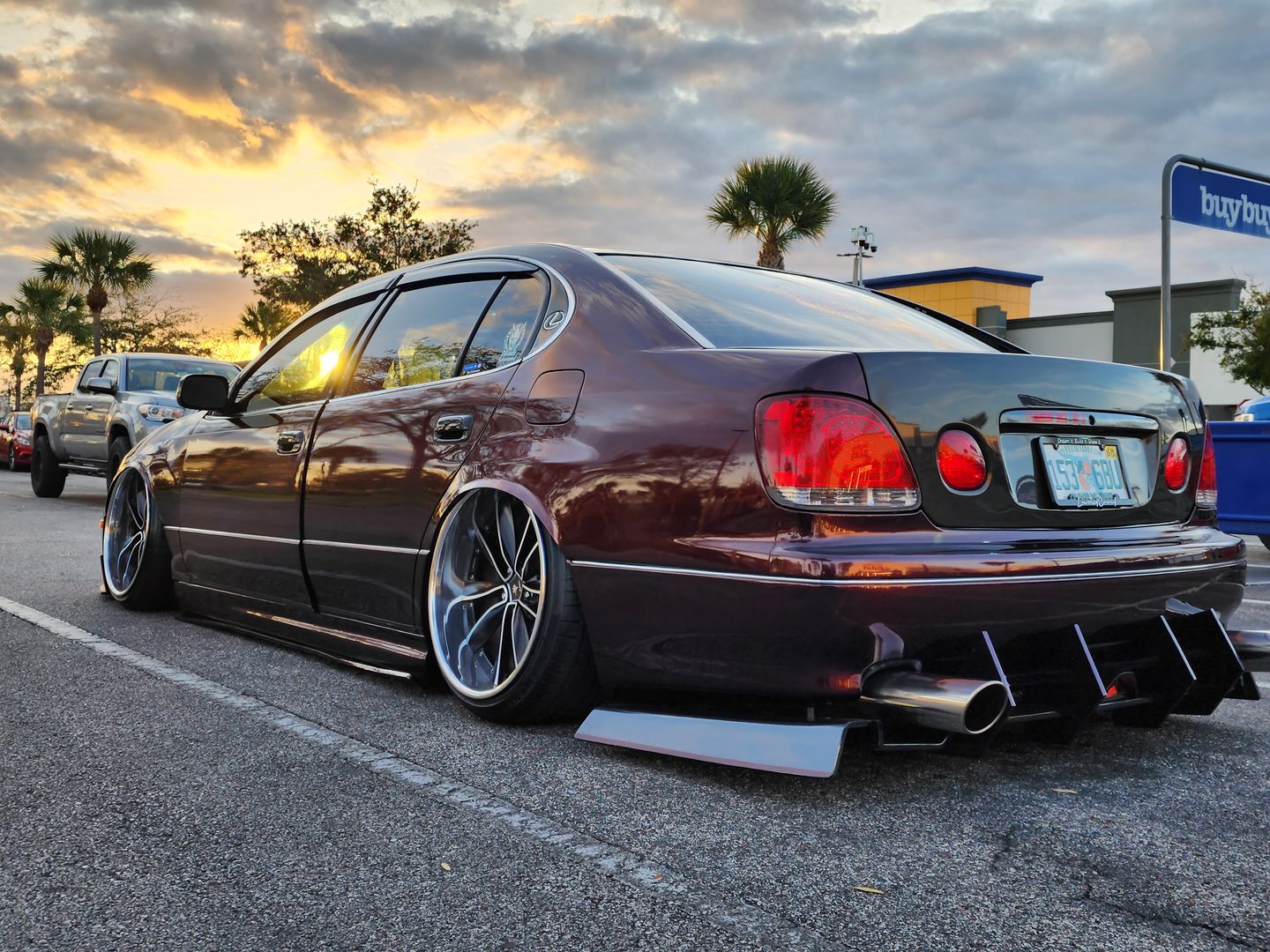 Customer photo review of Glossy Metallic Black Rose Vinyl Wrap