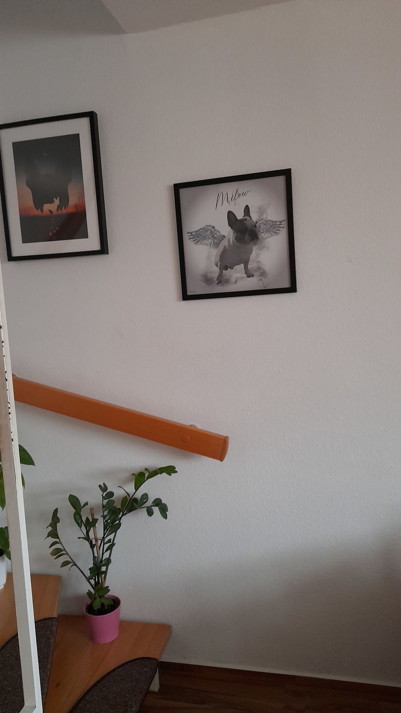 Customer photo review of Personalisiertes Portrait - Diamant Engel Stil