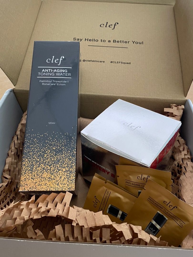 Customer photo review of CLEF Anti-Aging Cleansing Gel