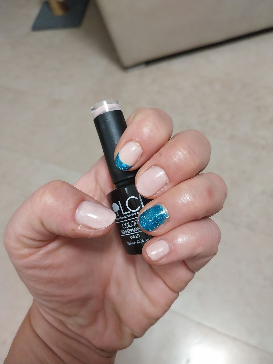 Customer photo review of Smalto Semipermanente LCI -  Cipria