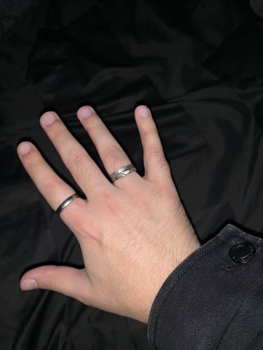 Customer photo review of Mister Feather Ring