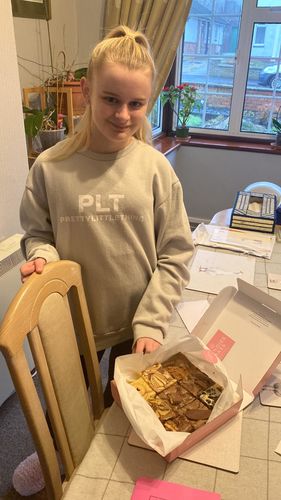 Customer photo review of Brownie & Blondie Mixed Box