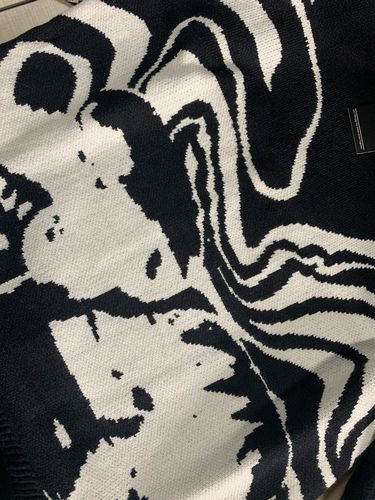 Customer photo review of Skeletons Knit Sweater