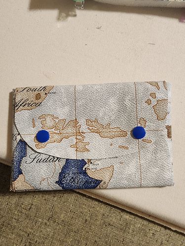 Customer photo review of Vinyl Angbao Clutch Pattern (Free!)