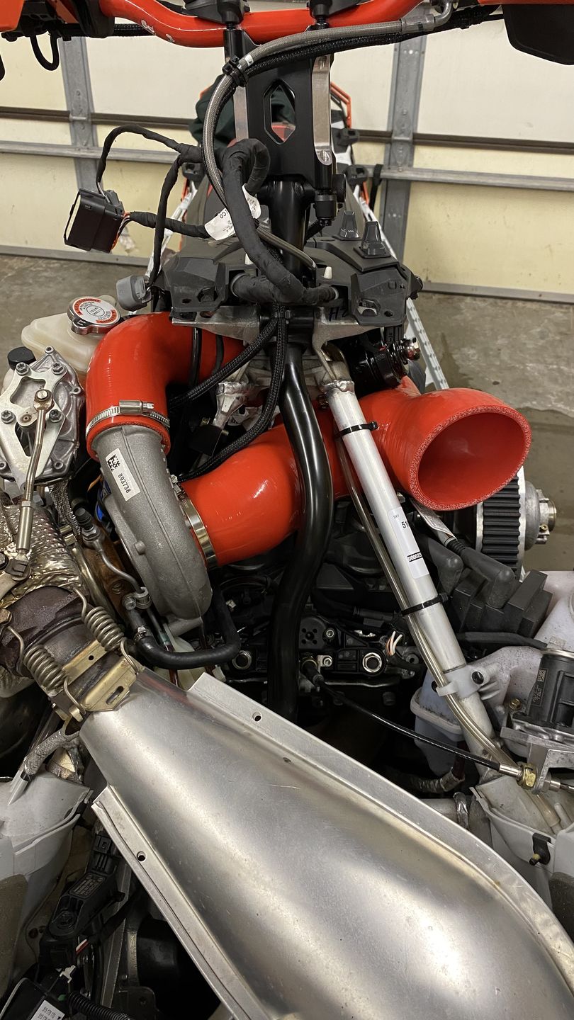 Customer photo review of Ski-Doo 850 Turbo Blow Off Valve ( BOV ) Kit