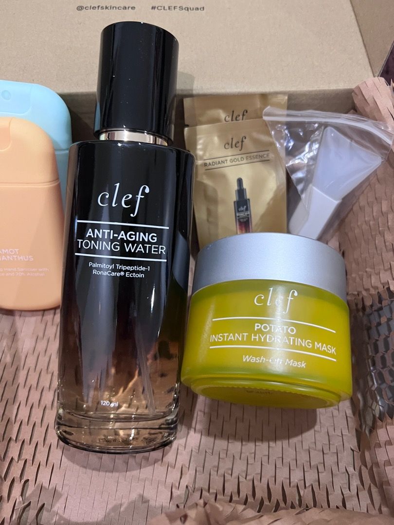 Customer photo review of CLEF Anti-Aging Toning Water