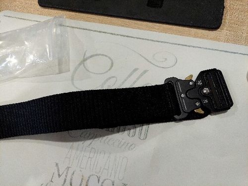 Customer photo review of Techwear Military Belt