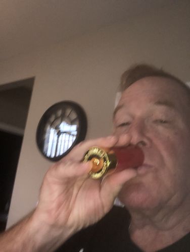 Customer photo review of 12 Gauge Shot Glasses Set of 4