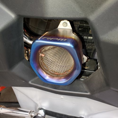 Customer photo review of RPM Muffler Baffle / Quiet Core
