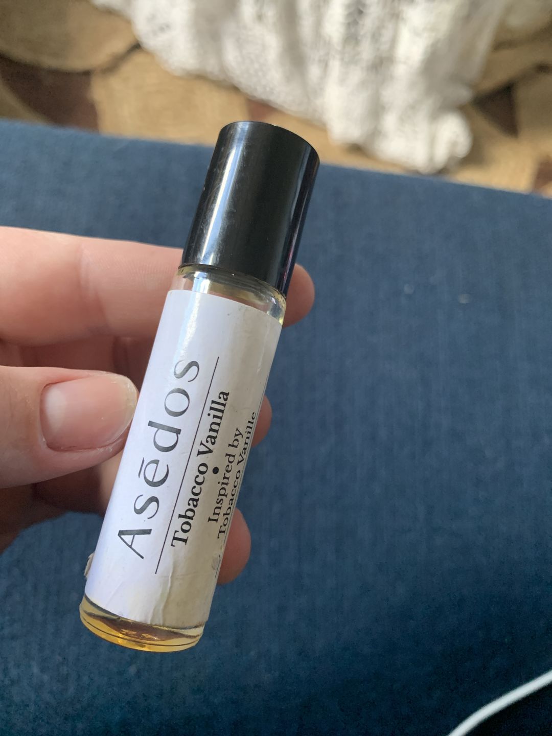 Customer photo review of TOBACCO VANILLA PERFUME OIL