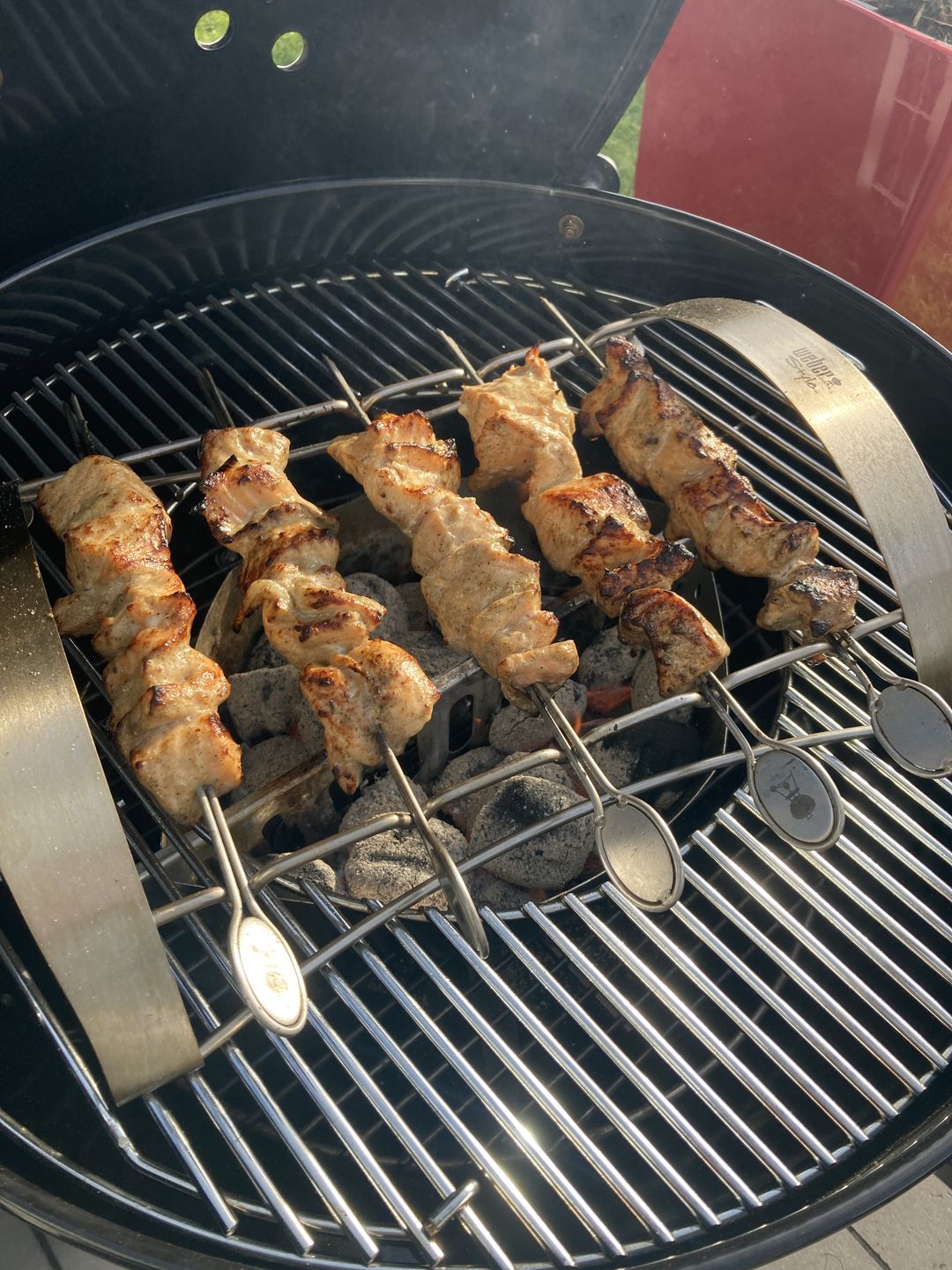 Customer photo review of Lachs-Schaschlik – zart mariniert & besonders edel | mySchaschlik