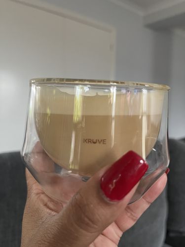 Customer photo review of Imagine Milk glasses