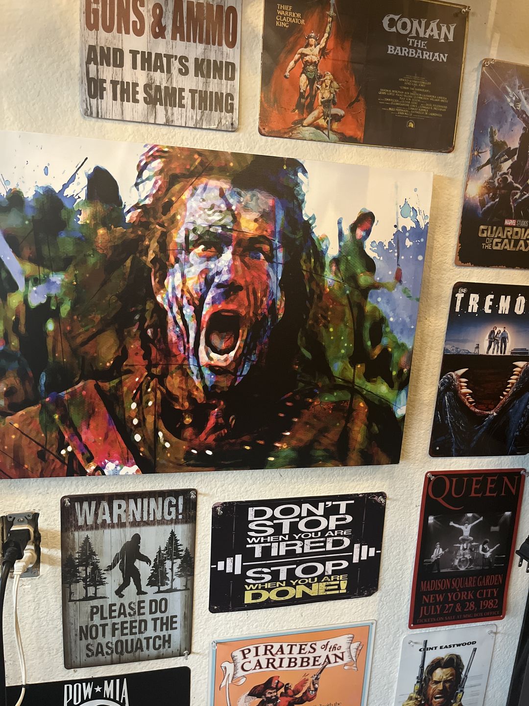 Customer photo review of Wallace Wall Art