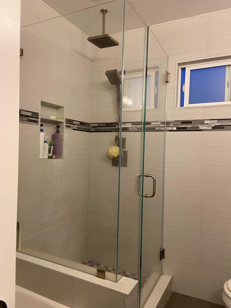 Customer photo review of GLASSGUARD™ Glass Restoration Stain Remover