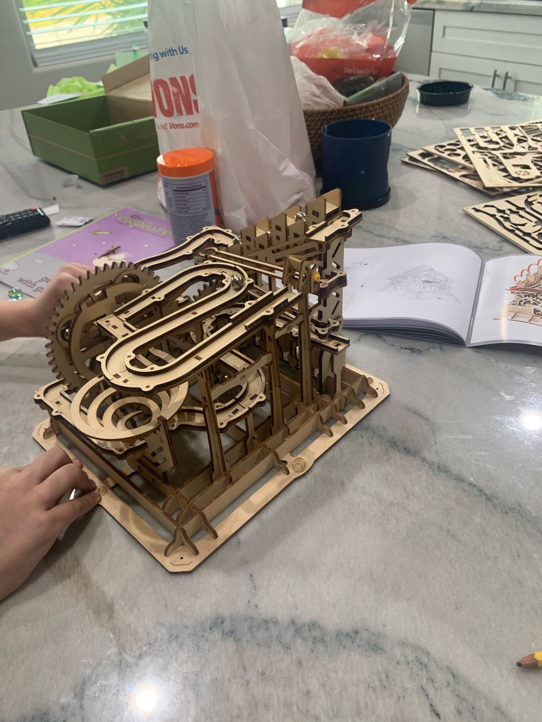 Customer photo review of OUR BESTSELLER: Marble Run - Roller Coaster