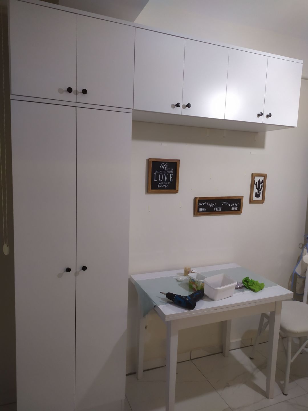 Customer photo review of Rani EA103 Portmanto Üst Modülü Çok Amaçlı Dolap Beyaz