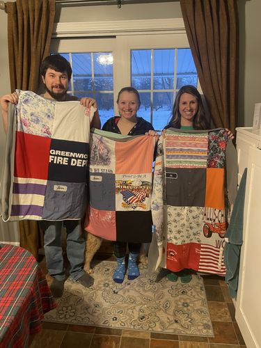 T-shirt quilt by Ashley from OH