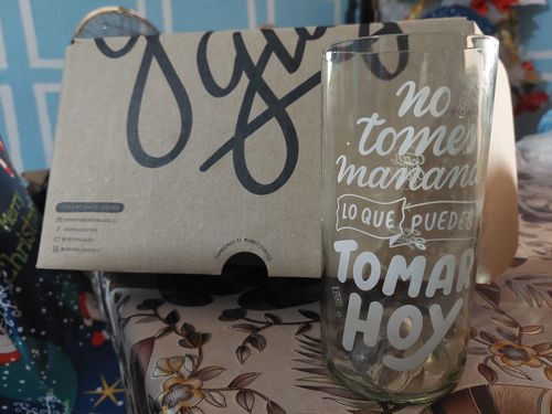 Customer photo review of Hoy me lanzo Juego de 6 Vasos