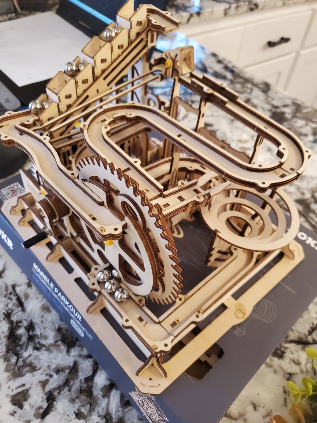 Customer photo review of OUR BESTSELLER: Marble Run - Roller Coaster