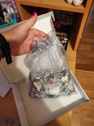 Customer photo review of פאזל בהתאמה אישית