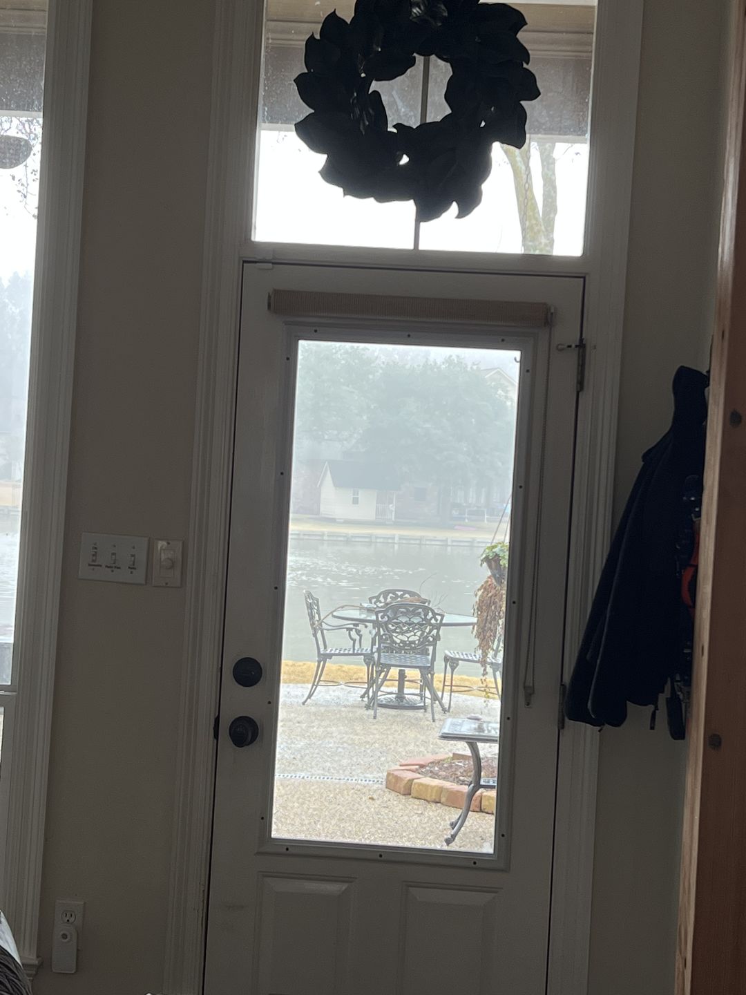 Customer photo review of Clear 1 Lite Glass and Frame Kit (3/4 Lite 24" x 50" Frame Size)