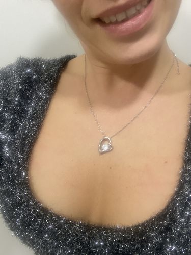 Customer photo review of Collier Amour Éternel - À la femme de ma vie - N'oublie jamais...