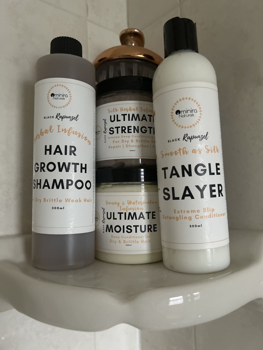 Customer photo review of Hair Recovery Bundle