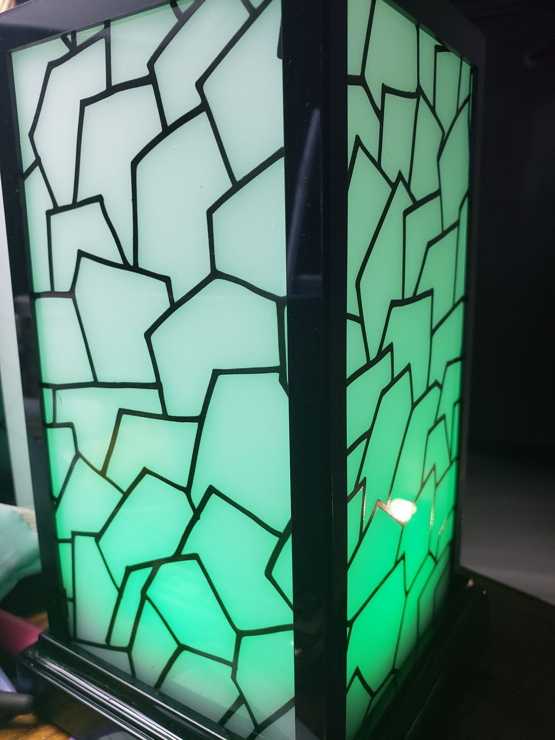 Customer photo review of Classic Friendship Lamps Imperfect