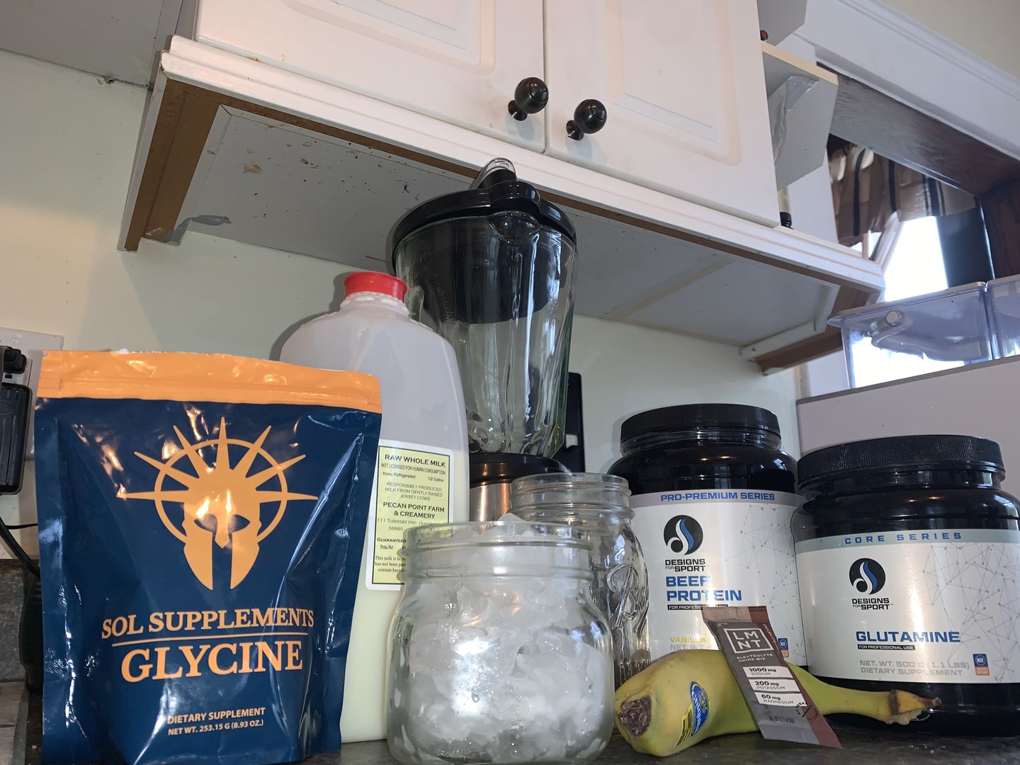 Customer photo review of Sol Supplements Glycine 250g Bag