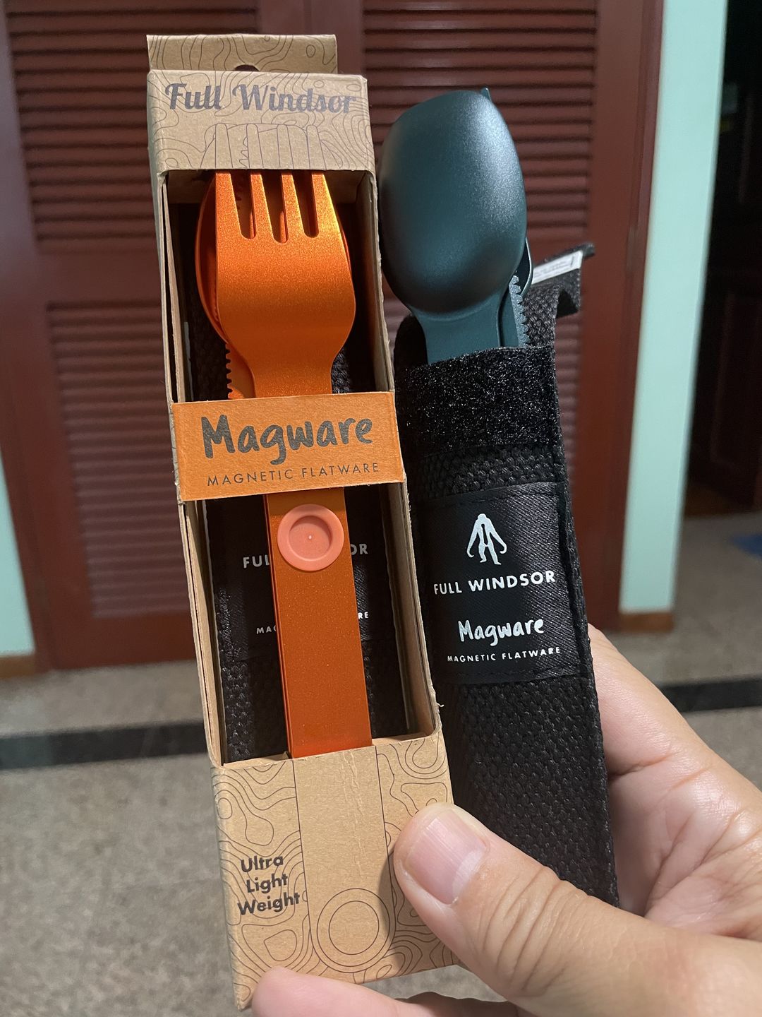 Customer photo review of Magware - Magnetic Flatware Single Set (3 PCS)