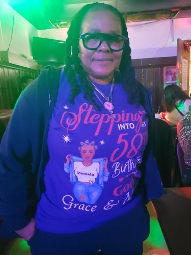 Customer photo review of 58th Birthday With God's Grace & Mercy