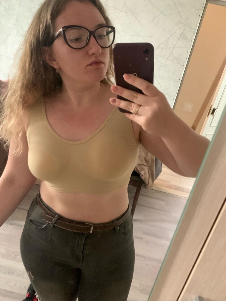 Customer photo review of Lot de 3 soutiens-gorge Comfy sans armatures