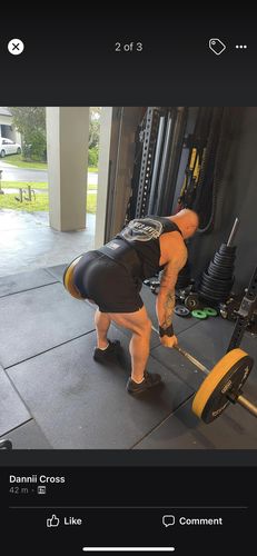 Customer photo review of Quads of the Gods - Flex- Lifting Shorts -Black / Gold