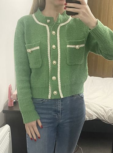Customer photo review of Plaid Tweed Jacket (Pre-Order)