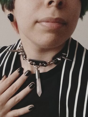 Customer photo review of Trinity Rose Collar