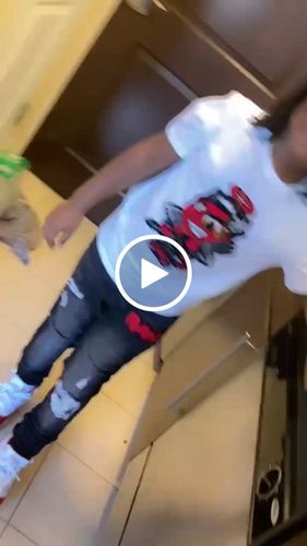 Customer video review of Kids Baby Devil Chenille Crew Neck and RAW Drip Red Chenille Denim Jeans Set