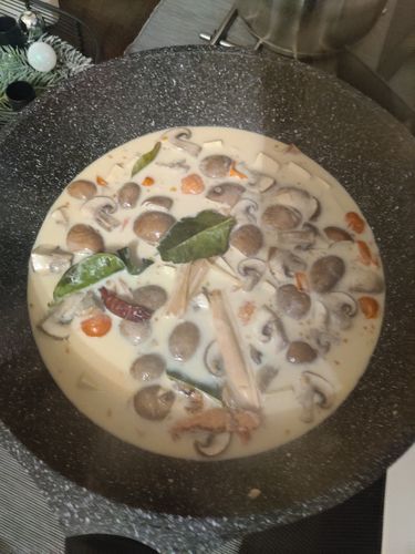 Customer photo review of Tom Kha Kochbox (für 3-4 Portionen) in der Schilfgrastasche